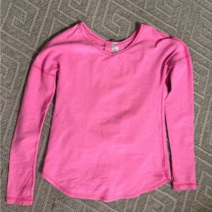 Ivivva Bright Pink Kids Long Sleeve Tee
